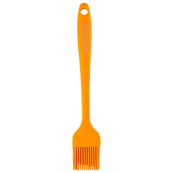 Pensulă culinară CasaMasa BR014 Silicon/ Orange photo 1