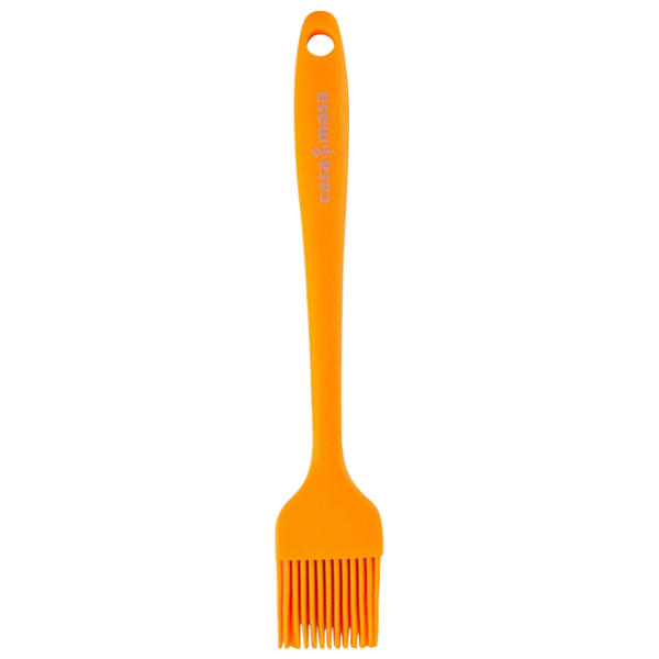 Pensulă culinară CasaMasa BR014 Silicon/ Orange photo 1