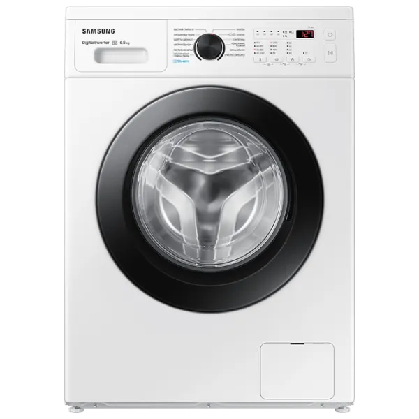 Mașină de spălat Samsung WW65A4S20CE/UA 6.5 kg / 1200 rpm / White photo 1