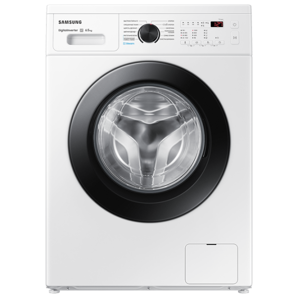 Mașină de spălat Samsung WW65A4S20CE/UA 6.5 kg / 1200 rpm / White photo 1