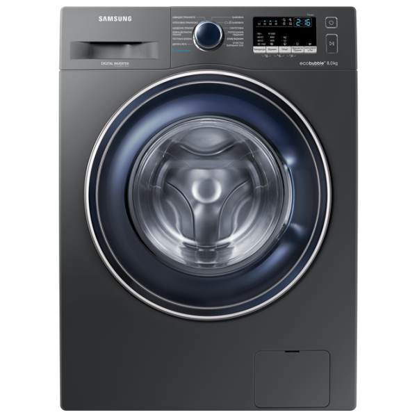 Mașină de spălat Samsung WW80R42LHFXD/UA 8 kg / 1200 rpm / Gray photo 1 Mașină de spălat Samsung WW80R42LHFXD/UA 8 kg / 1200 rpm / Gray photo 1