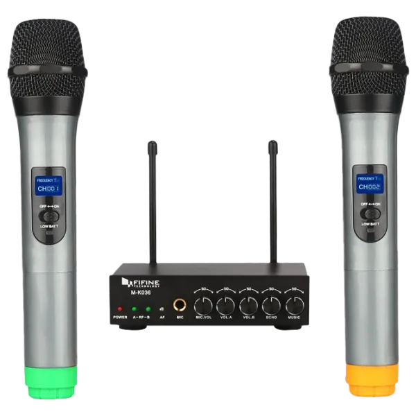 Микрофон Fifine K036 UHF Серый photo 1