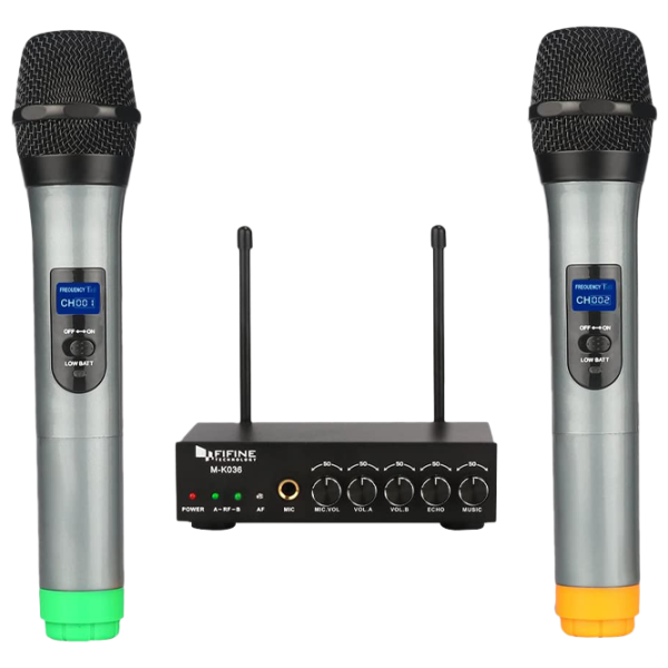 Микрофон Fifine K036 UHF Серый photo 1