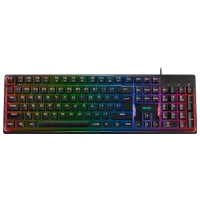 Tastatură NOXO Fusionlight Cu fir/ Black