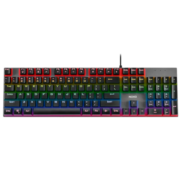 Tastatură NOXO Retaliation Cu fir/ Black photo 1