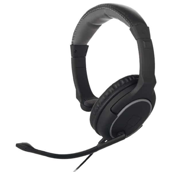 Căști Venom Nighthawk CHAT VS286 Black Cu fir/ Gaming photo 1