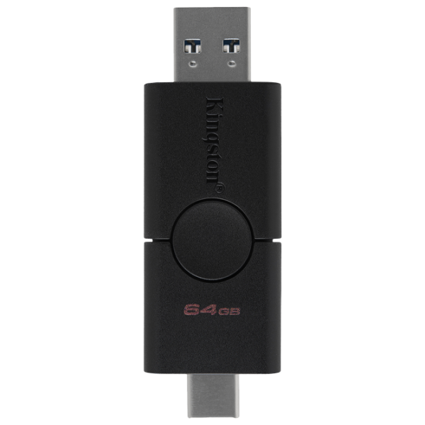 Kingston DataTravel Duo 64 ГБ Черный photo 1