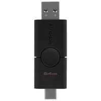 Kingston DataTravel Duo 64 ГБ Черный