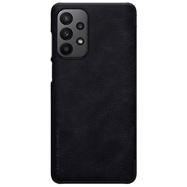 Husă pentru smartphone Samsung Galaxy A23 4G Nillkin/ Flip Cover/ Piele/ Black photo 1 Husă pentru smartphone Samsung Galaxy A23 4G Nillkin/ Flip Cover/ Piele/ Black photo 1