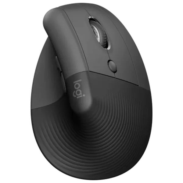 Mouse Logitech Lift Vertical Bluetooth, USB/ Graphite photo 1