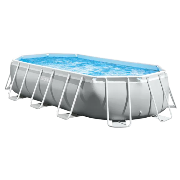 Бассейн Intex 26798 18202 л/ Каркасный/ Серый photo 1