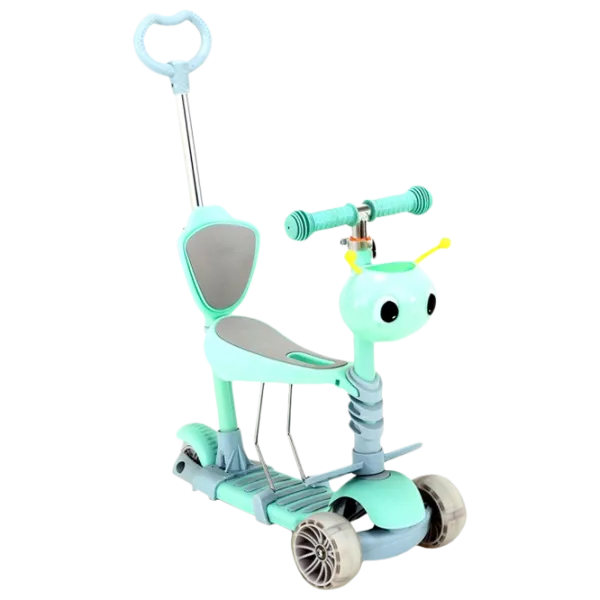 Детский трёхколёсный самокат Lorelli Ant (421083) 50 кг/ Мятный photo 1