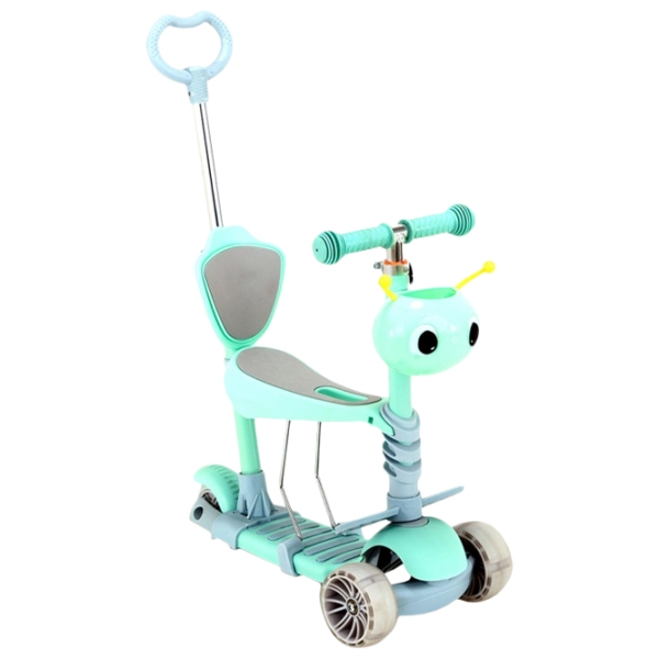 Детский трёхколёсный самокат Lorelli Ant (421083) 50 кг/ Мятный photo 1