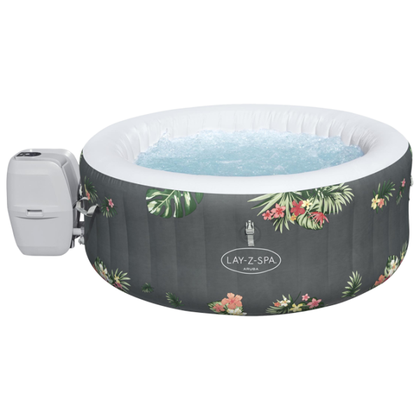Piscină Bestway Aruba AirJet 60061BW 605 l/ Jacuzzi/ Gray photo 1