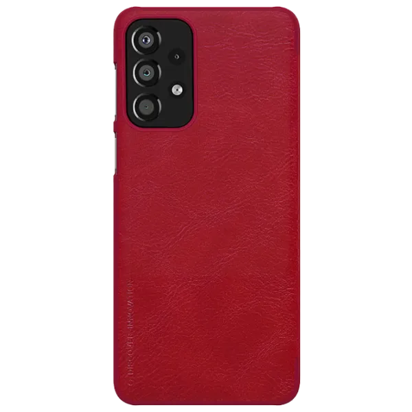 Чехол для смартфона Samsung Galaxy A13 Nillkin/ Flip Cover/ Кожа/ Красный photo 1