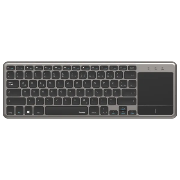 Tastatura & Mouse Hama KW-600T Fără fir/ Black photo 1