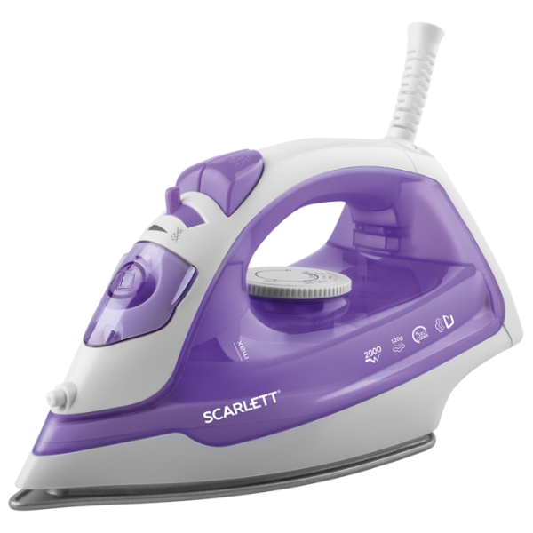 Утюг Scarlett SC-SI30P10 Классический/ 2000 Вт/ Фиолетовый photo 1 Утюг Scarlett SC-SI30P10 Классический/ 2000 Вт/ Фиолетовый photo 1