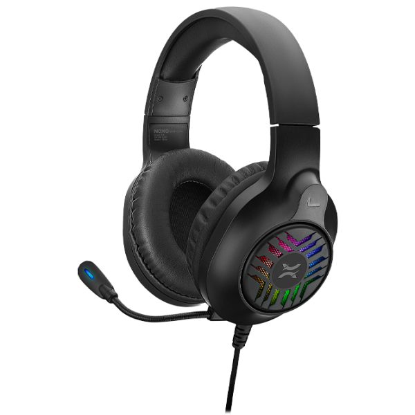 Căști NOXO Skyhorn Black Cu fir/ Gaming photo 1