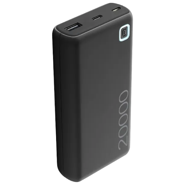 Power Bank Cellularline PBESSENCE20000K 20000 мАч/ Черный photo 1 Power Bank Cellularline PBESSENCE20000K 20000 мАч/ Черный photo 1