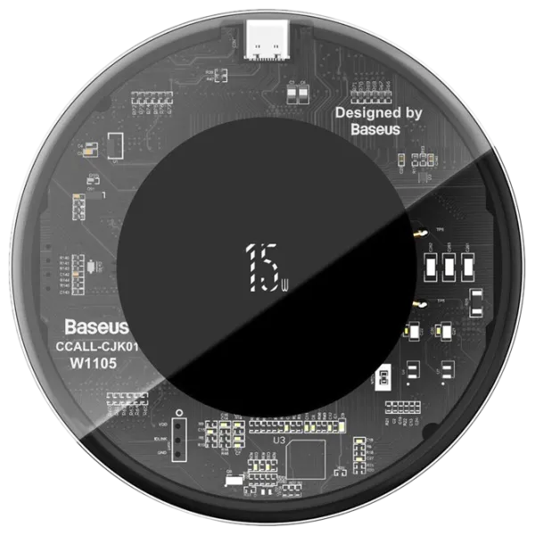 Încărcător de rețea Baseus WXJK-B02 2.1 A/ Transparent photo 1