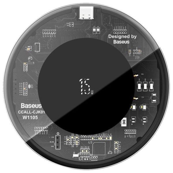 Încărcător de rețea Baseus WXJK-B02 2.1 A/ Transparent photo 1