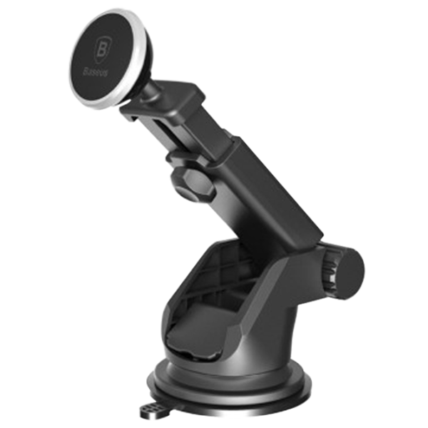 Suport auto Baseus Solid Series Telescopic Magnetic Car Mount Silver photo 1
