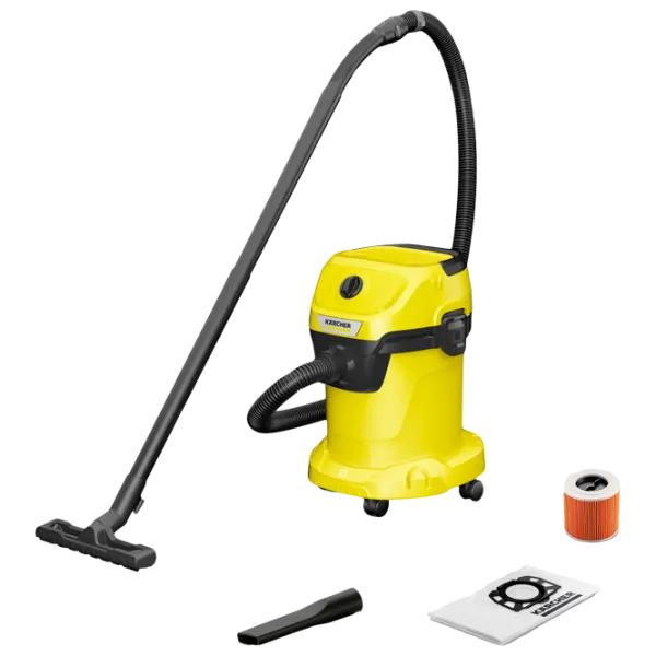 Промышленный пылесос KARCHER WD3 (1.628-101.0) Сухая, влажная/ 1000 Вт photo 1
