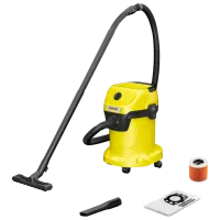 Промышленный пылесос KARCHER WD3 (1.628-101.0) 1000 Вт / Желтый