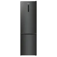 Frigider Gorenje NRK 620 EABXL4 cu congelator jos 331 l / 200 cm / Black