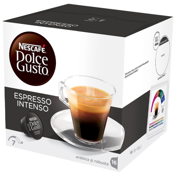 Кофе Nescafe Dolce Gusto Espresso Intenso Капсулы/ Intenso/ 16 капсул photo 1