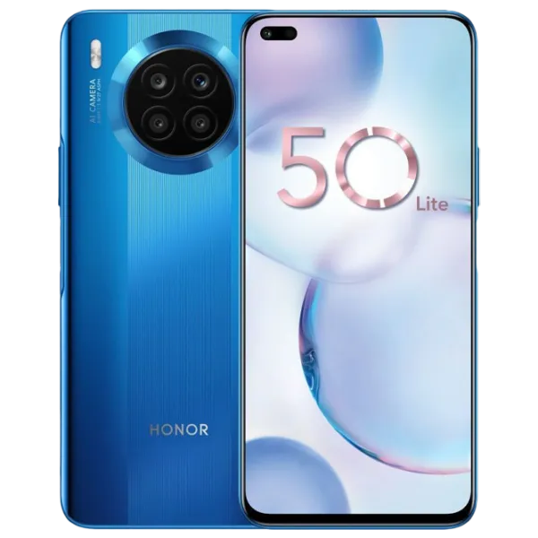 Honor 50 Lite 6 ГБ/ 128 ГБ/ Dual SIM/ Синий Deep Sea photo 1