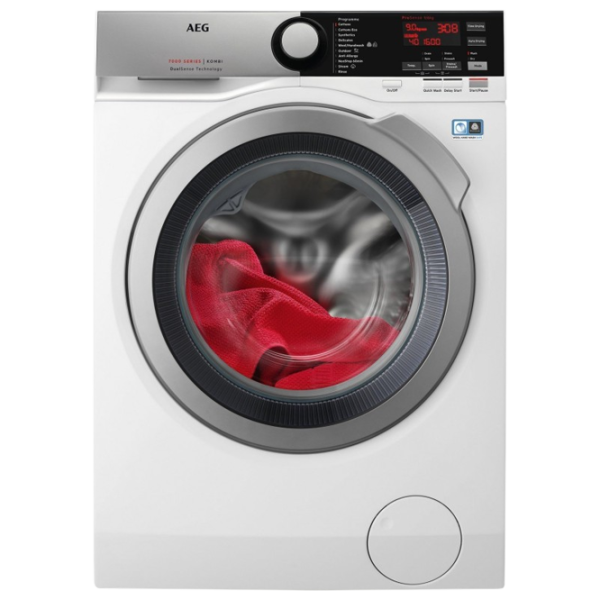 Mașină de spălat cu uscător AEG L8WBC61S 10 kg / 1600 rpm / White photo 1