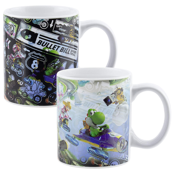 Кружка Super Mario Kart Heat Change Mug 300 мл photo 1