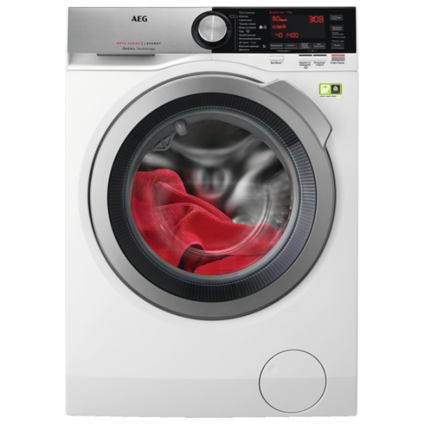Mașină de spălat AEG L8FNC68S 8 kg / 1600 rpm / White photo 1
