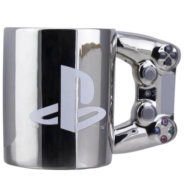 Cană PlayStation DS4 Silver Controller Mug 450 ml photo 1