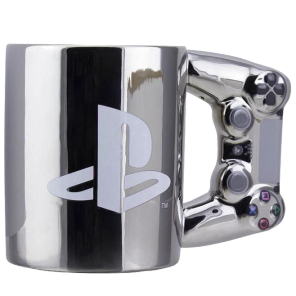 Cană PlayStation DS4 Silver Controller Mug 450 ml photo 1