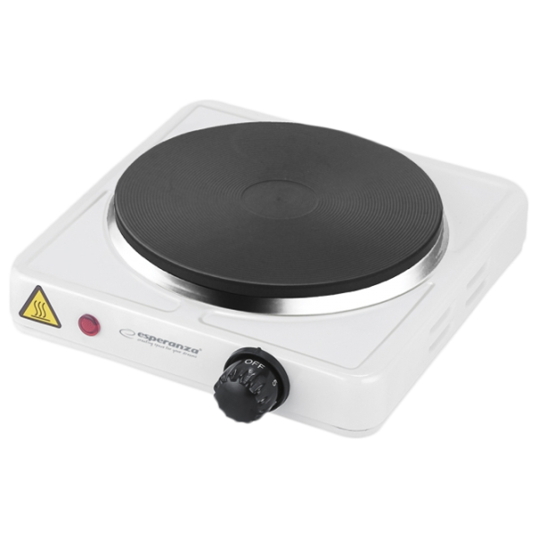 Plită de masă Esperanza EKH002W Electrică/ White photo 1