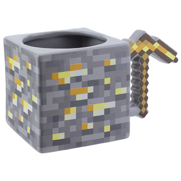 Кружка Minecraft Gold Pickaxe Mug 450 мл photo 1