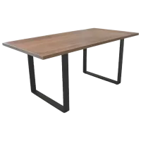 Masă de bucătărie DecoPrim Hana PAL/ Black