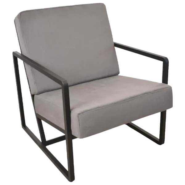 Fotoliu living DecoPrim Milton Gray photo 1
