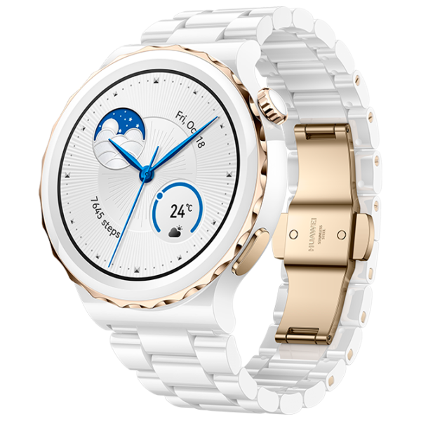 Умные часы Huawei Watch GT 3 Pro 1.32"/ 43 мм/ Белый - Белый photo 1