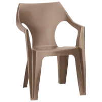 Scaun de grădină Keter Dante Low Back Plastic/ Plastic/ Cappucino