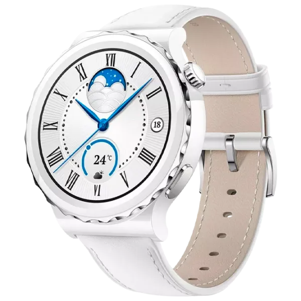 Ceas inteligent Huawei Watch GT 3 Pro 1.32"/ 43 mm/ White - White photo 1