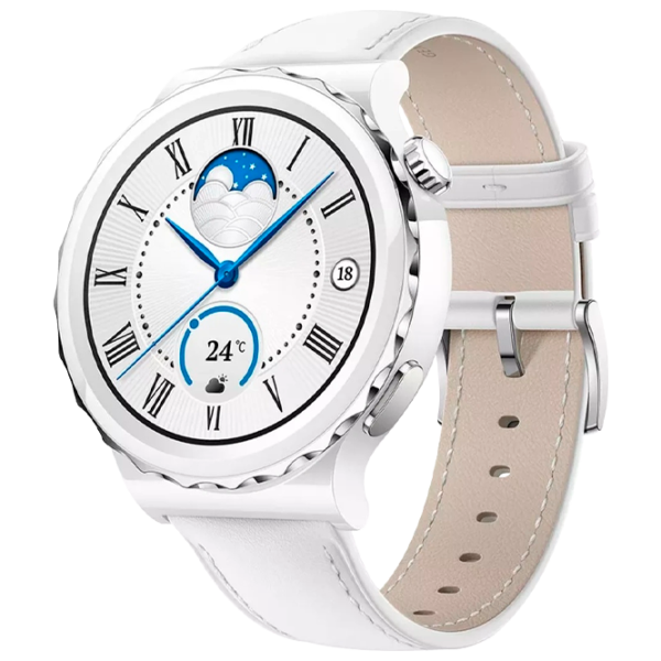 Ceas inteligent Huawei Watch GT 3 Pro 1.32"/ 43 mm/ White - White photo 1