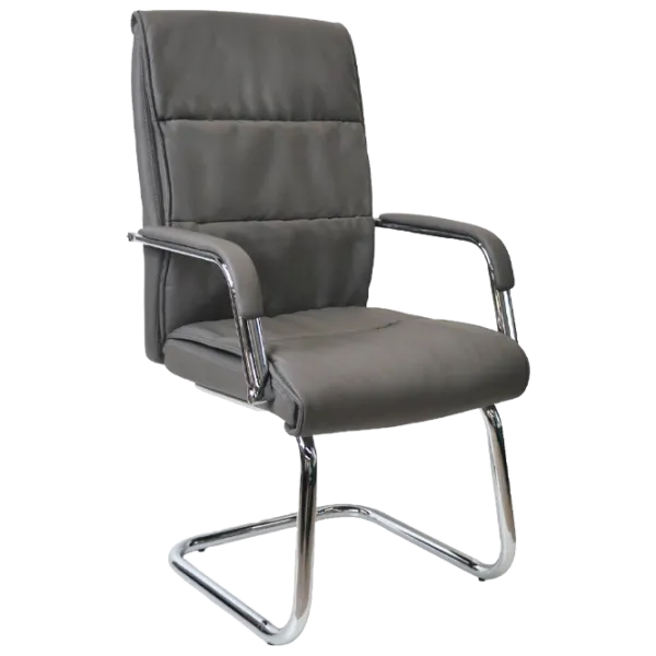 Офисное кресло DecoPrim F-81 ЭКО Кожа/ Серый photo 1 Офисное кресло DecoPrim F-81 ЭКО Кожа/ Серый photo 1