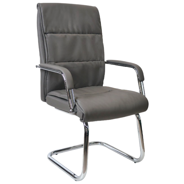 Офисное кресло DecoPrim F-81 ЭКО Кожа/ Серый photo 1 Офисное кресло DecoPrim F-81 ЭКО Кожа/ Серый photo 1