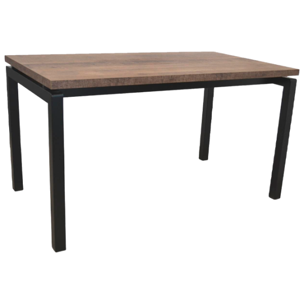 Masă de birou DecoPrim Rina PAL/ Black photo 1