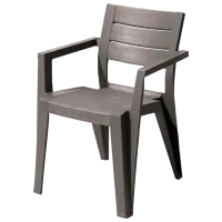 Scaun de grădină Keter Julie Plastic/ Plastic/ Cappucino