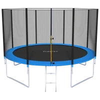 Trambulină FunFit TMP-14FT Blue/ Diametru - 435 cm