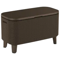 Садовый стол Keter Bevy Bar Large Cool (246857) Овальный/ Коричневый